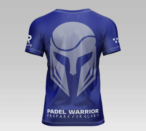 Blue Spartan Premium Dry Fit Tee